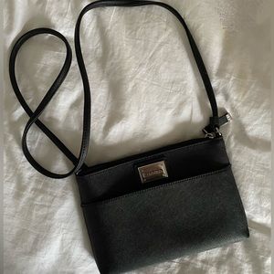 Calvin Klein black crossbody purse